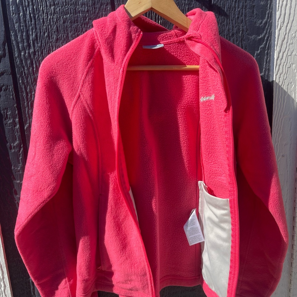 Columbia Vibrant Pink Fleece Jacket